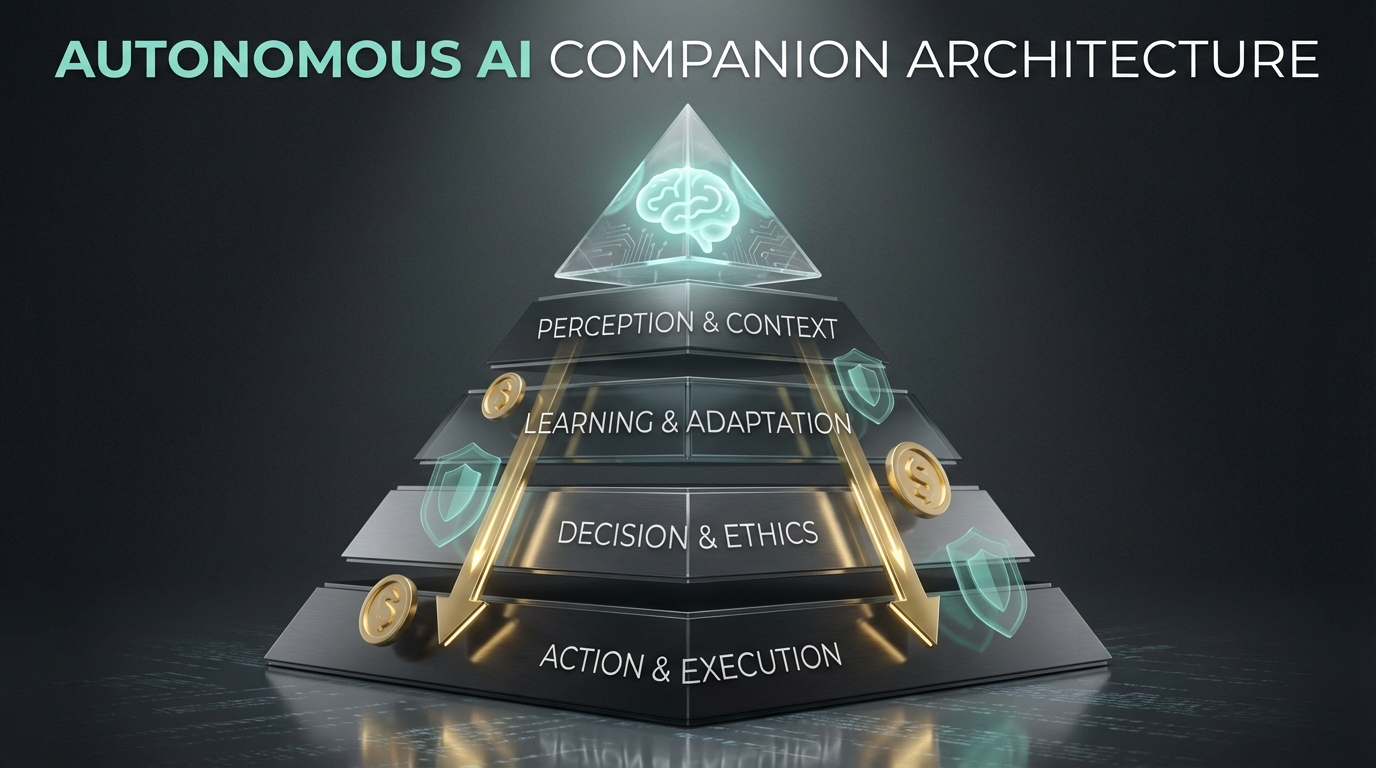 Building an Autonomous AI Companion: A Cost-Aware Architecture