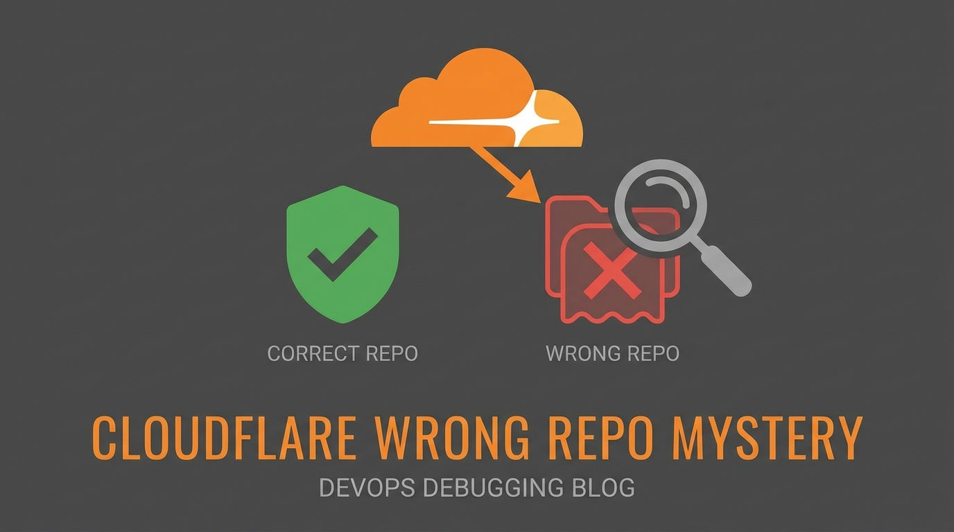 The Wrong Repo Mystery: When Cloudflare Builds From the Past